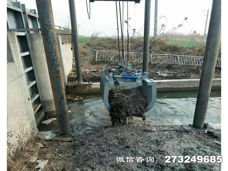 苍南县液压格栅抓斗清污机