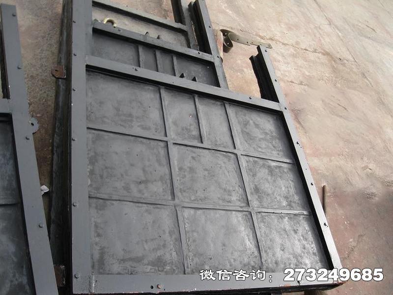 张北水库水坝闸门